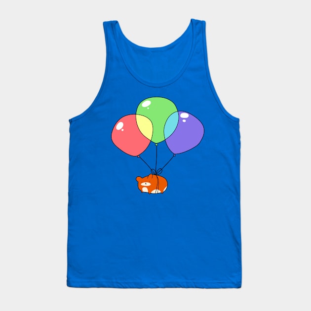 Balloon Hamster Tank Top by saradaboru